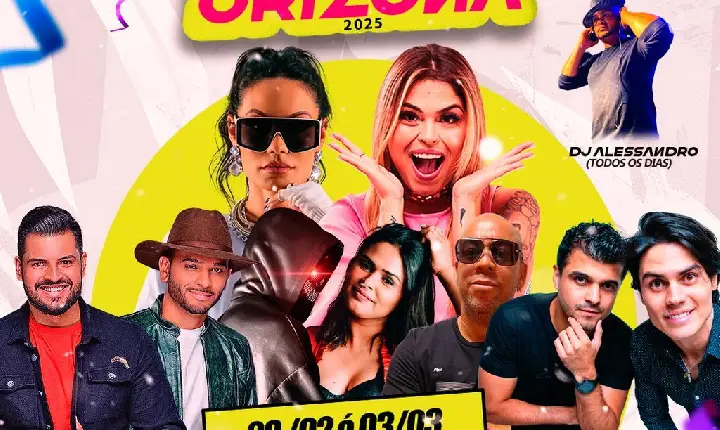 Vem aí!!! Carnaval Orizona 2025!